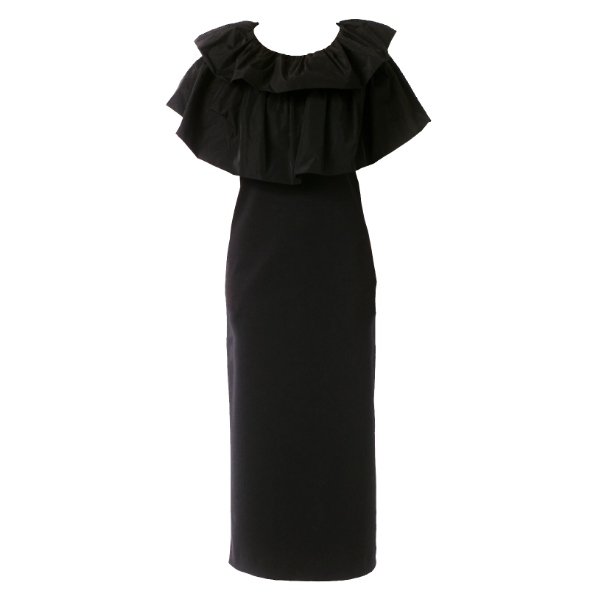 IRIS 47 Chopin dress 黒　イリスフォーセブン　ワンピース IRIS 47】Chopin dress black/ショパン ドレス シルバー（ドレス