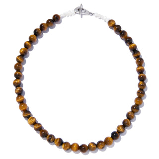 caviar necklace tigereye