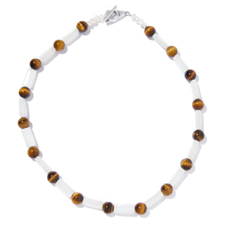 mermaid necklace tigereye