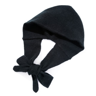 cashmere tie hood