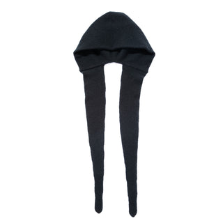 cashmere tie hood