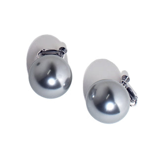 bubble pearl earring
