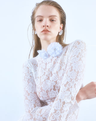 rose lace top