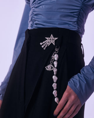 shooting star brooch