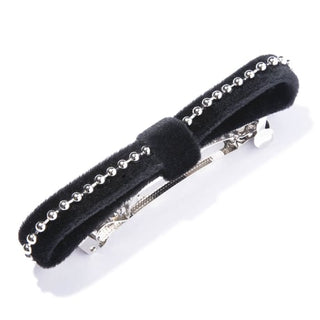 velvet barrette