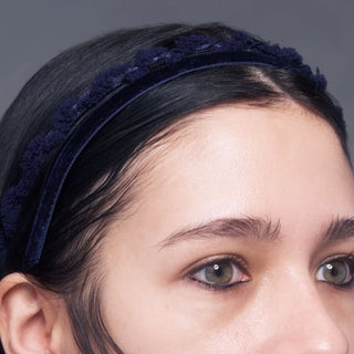 velvet headband