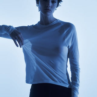 sheer long sleeve tops