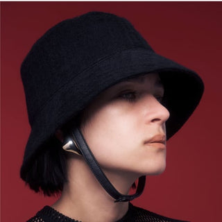 checking hat