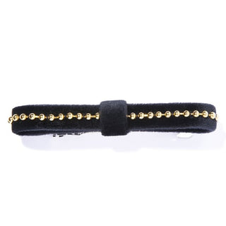 velvet barrette
