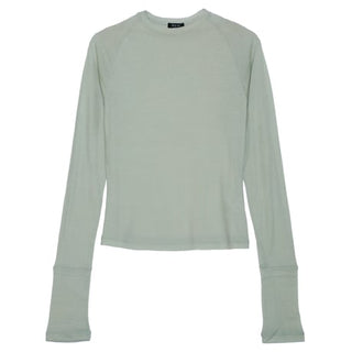 sheer long sleeve tops