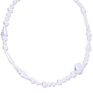 mozaic arty pearl necklace