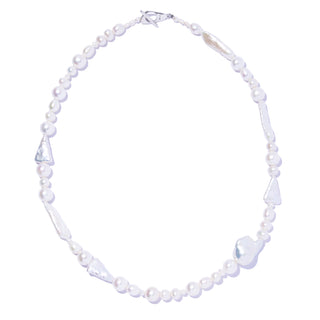 mozaic arty pearl necklace