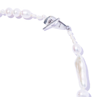 mozaic arty pearl necklace