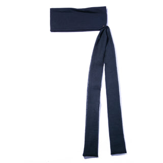 minimal tie turban