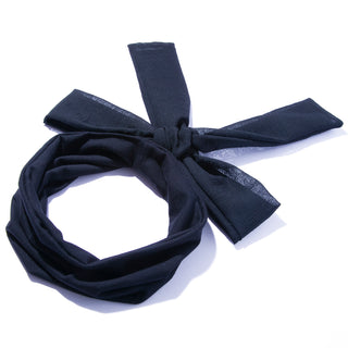 minimal tie turban