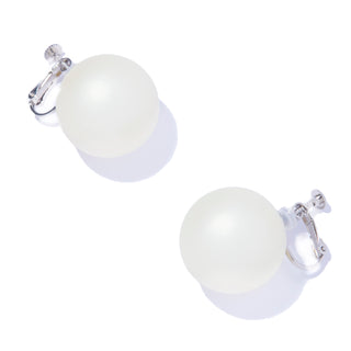 bubble pearl earring