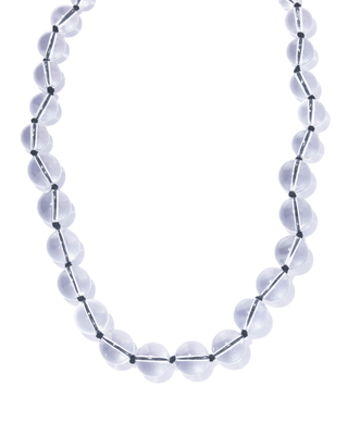 gordian knot necklace crystal
