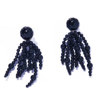 tarantella onyx earring