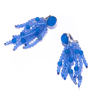 tarantella blue agate earring