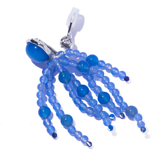 tarantella blue agate earring