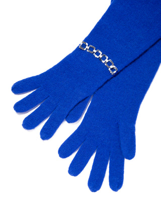 band cashmere gloves