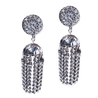 palace crystal fringe earring