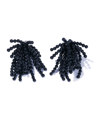 gordian earring onyx