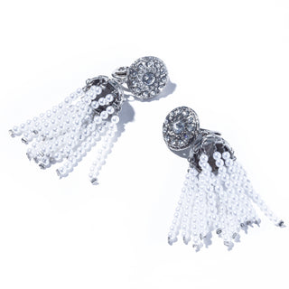 palace pearl fringe earring