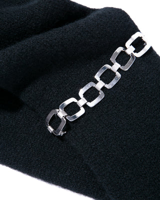 band cashmere gloves