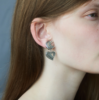 ancient moon earring