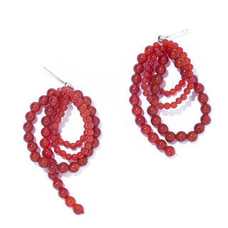 fabiana red agate pierce