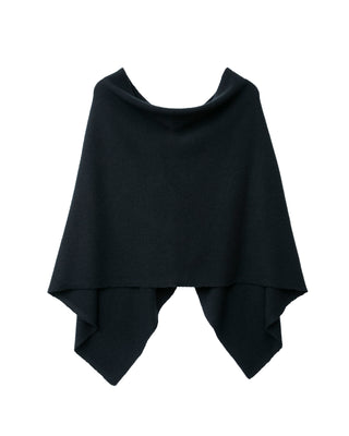 drape cashmere poncho