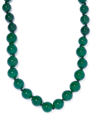 gordian knot necklace green agete
