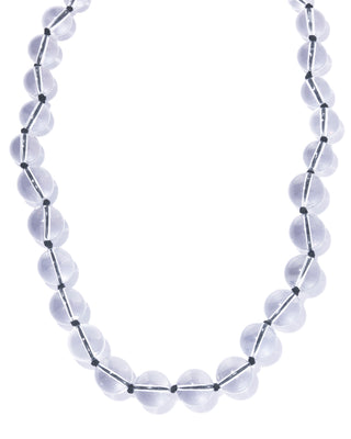 gordian knot necklace crystal