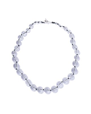 gordian knot necklace crystal