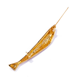 fish brooch