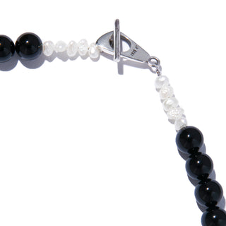 caviar necklace onyx