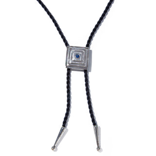 remain pyramid tie necklace