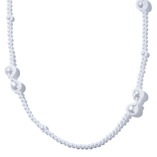 begum twin pearl necklace