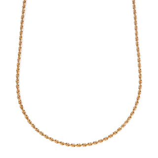 classic glass chain necklace