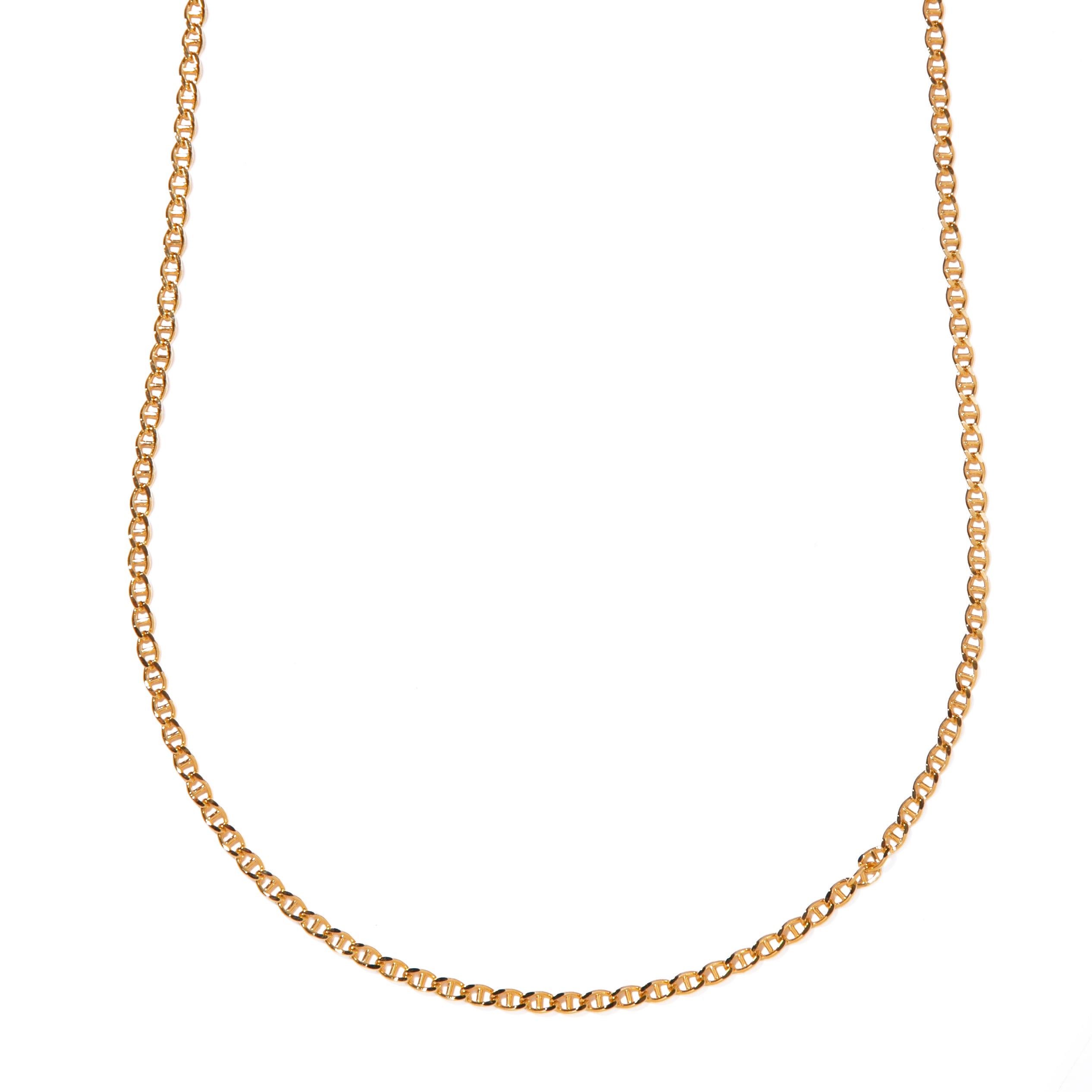 Modern GLASS chain Necklace