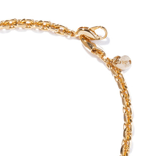 elegant glass chain necklace