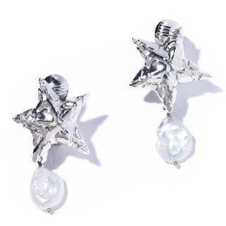 asteria pearl earring