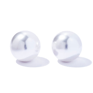 bubble pearl earring