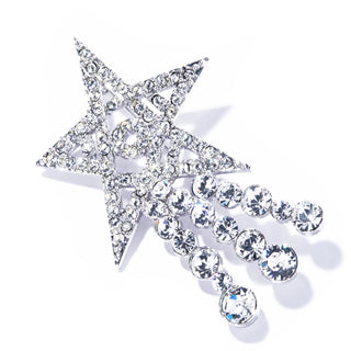 shooting star brooch