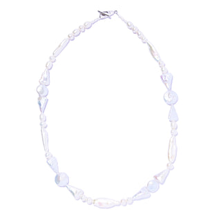 mozaic pearl necklace