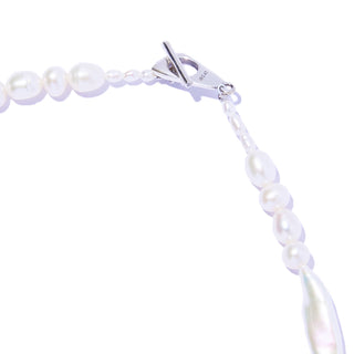mozaic pearl necklace