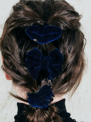 double tie plump barrette