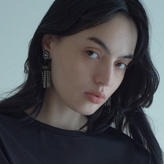 palace crystal fringe earring