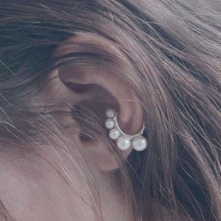 pearl ear cuff